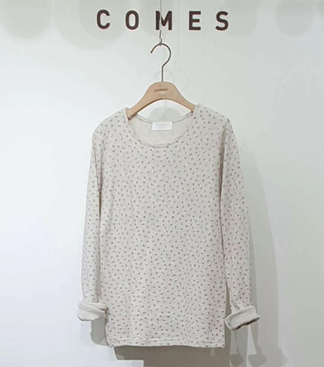 COMES-컴즈-OT韓國直郵女裝新品推薦熱賣職業時尚長袖T恤COMES-컴즈-OT長袖T恤圖色1