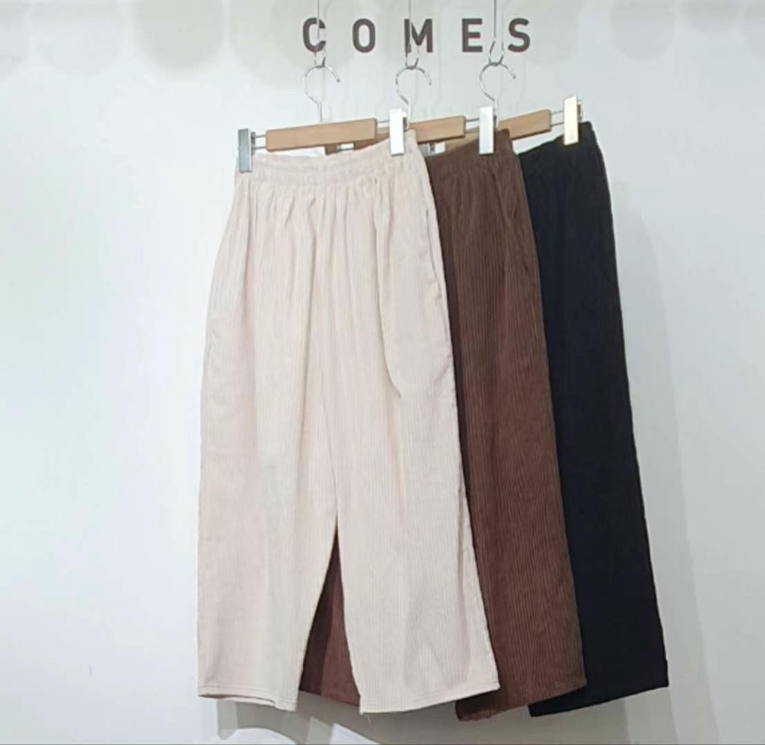 COMES-컴즈-OT韓國直郵女裝新品職業24秋冬時尚人氣休閑褲COMES-컴즈-OT休閑褲