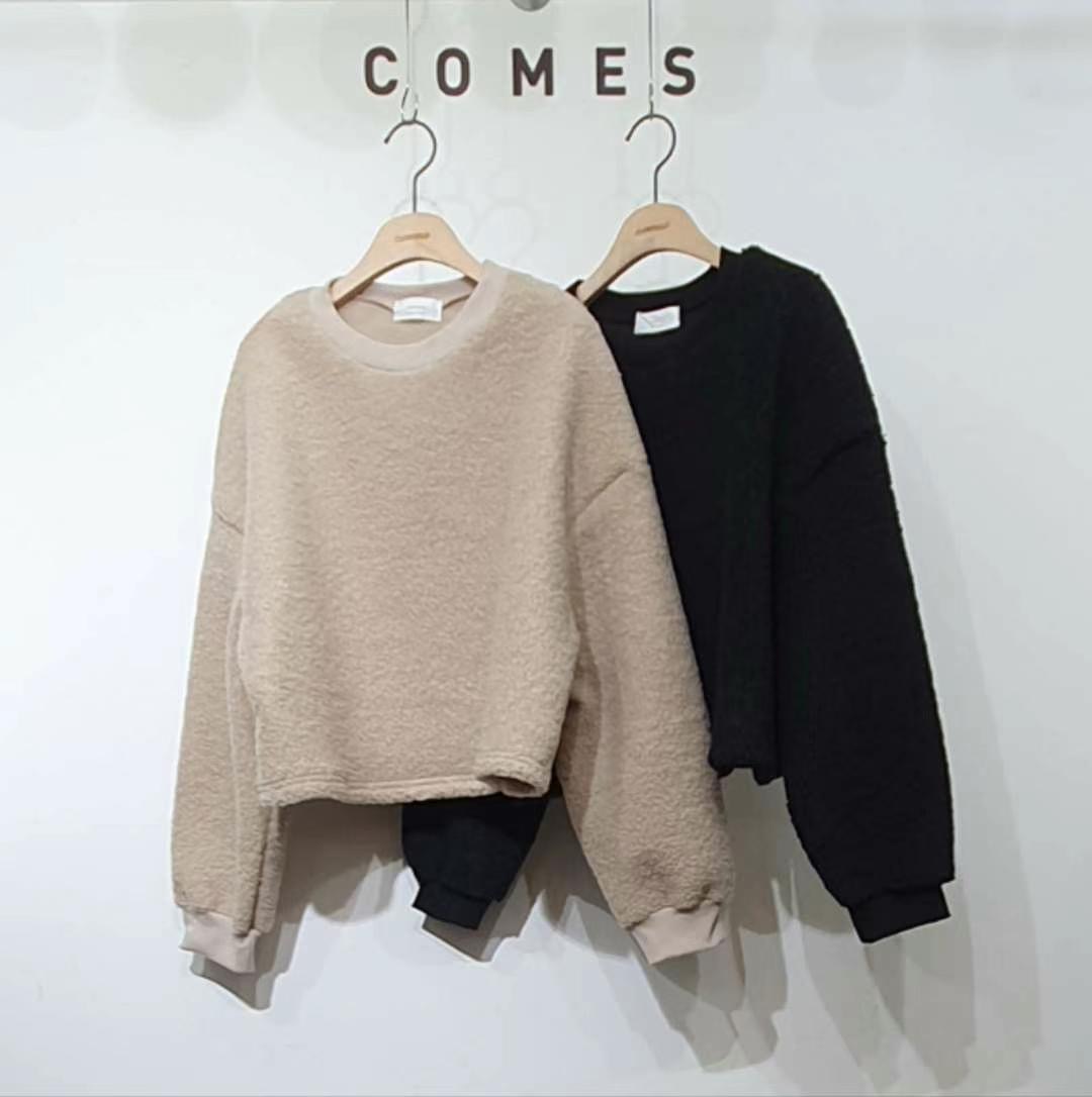 COMES-컴즈-OT韓國代購女裝新品休閑人氣熱賣時尚真品衛衣COMES-컴즈-OT衛衣