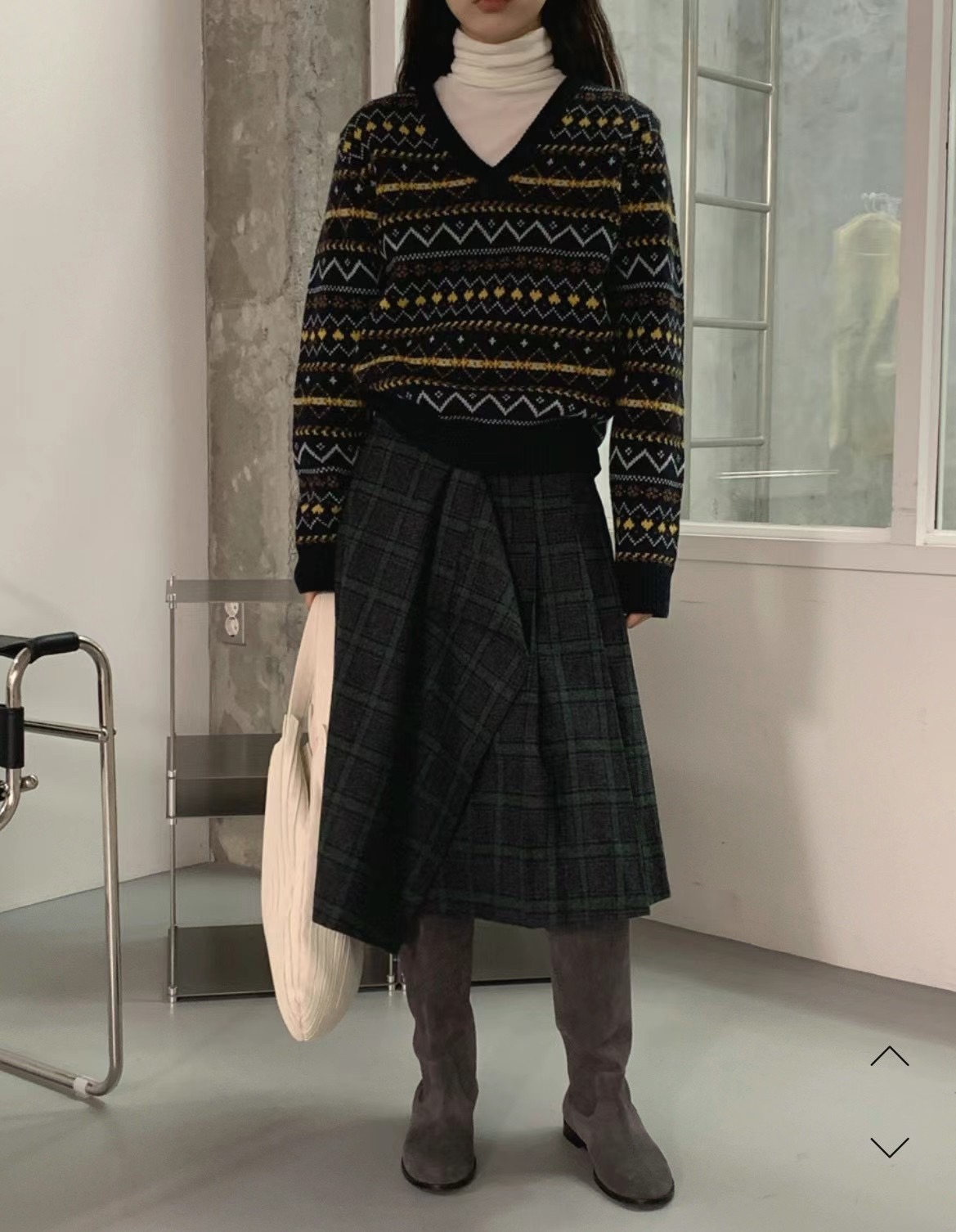 RATEL直郵韓國代購女裝新品真品休閑24秋冬熱賣時尚人氣針織衫RATEL針織衫