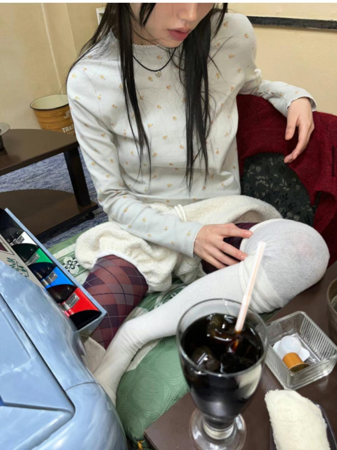 EXCUSE韓國直郵東大門實拍女裝新品人氣時尚職業推薦長袖T恤EXCUSE長袖T恤