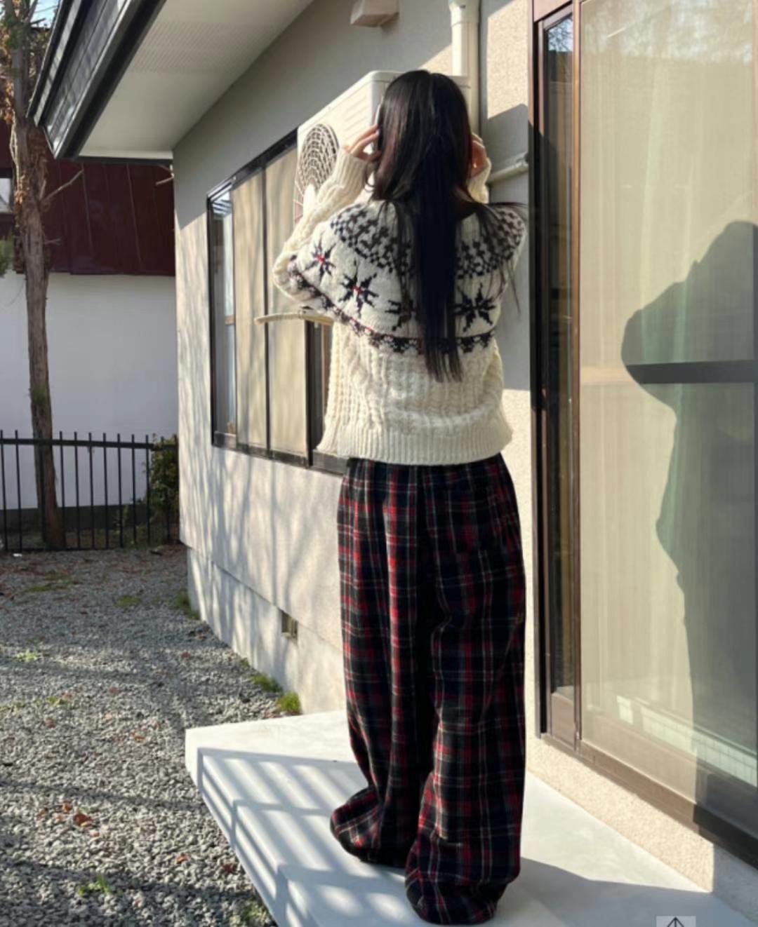 EXCUSE韓國直郵東大門實拍女裝新款休閑職業人氣真品休閑褲EXCUSE休閑褲