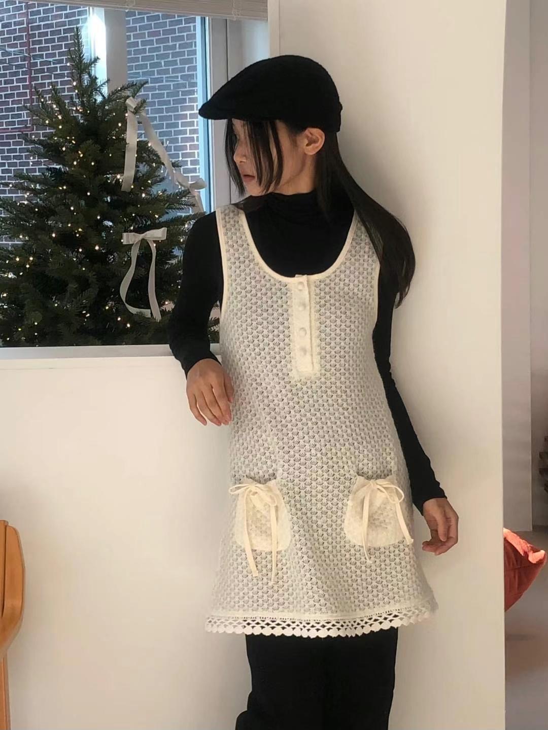 EXCUSE韓國直郵東大門代購女裝新品24秋冬熱賣推薦職業連衣裙EXCUSE連衣裙圖色3