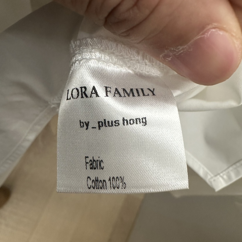 PLUS HONG-P直郵韓國代購女裝新品熱賣時尚襯衫蕾絲衫春款LORA FAMILY/PLUS HONG襯衫/蕾絲衫