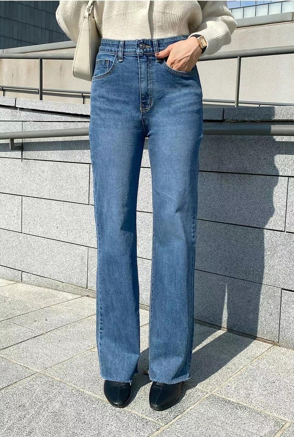 7STAR韓國直郵東大門代購女裝新款休閑職業24秋冬熱賣牛仔褲7STAR牛仔褲