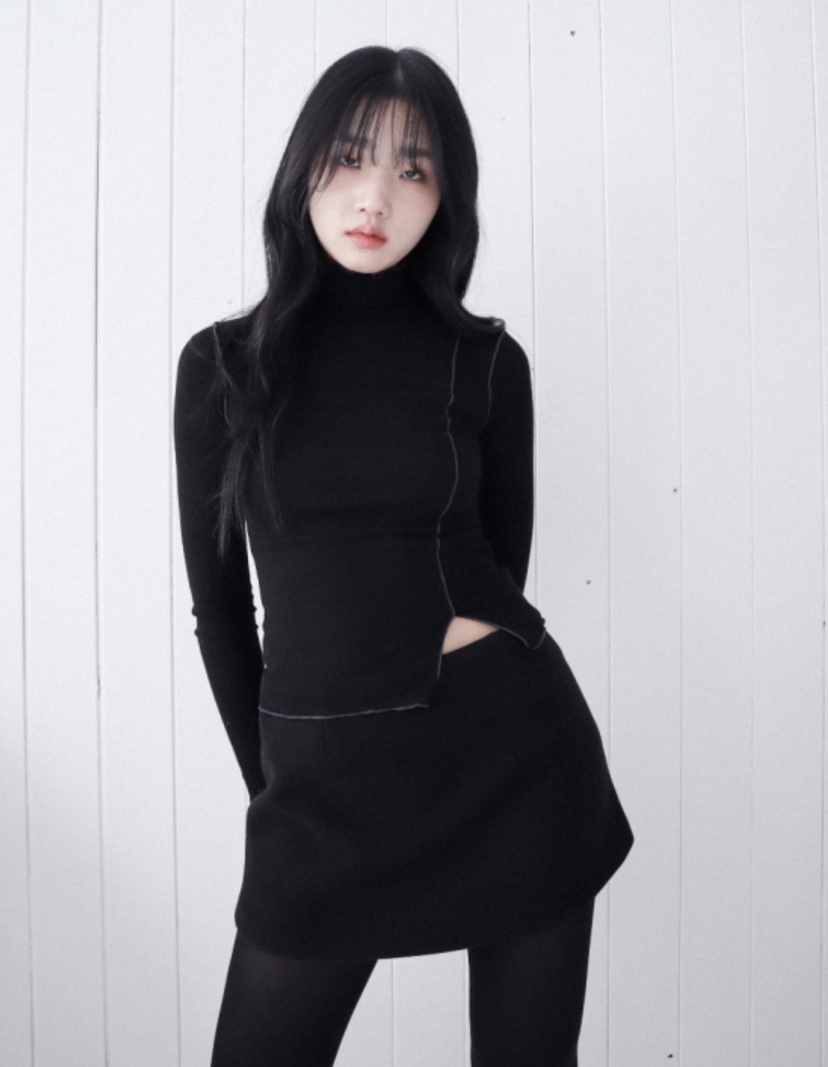 BYRING直郵韓國代購女裝新品休閑真品人氣24秋冬時尚長袖T恤BYRING長袖T恤