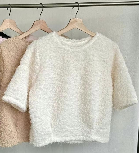 MINK DESIGN韓國直郵東大門代購女裝新款時尚24秋冬職業T恤MINK DESIGNT恤圖色4