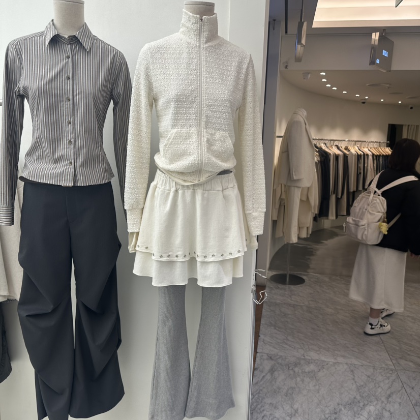 CHAV韓國直郵東大門代購女裝新品人氣真品時尚職業短裙春款CHAV短裙