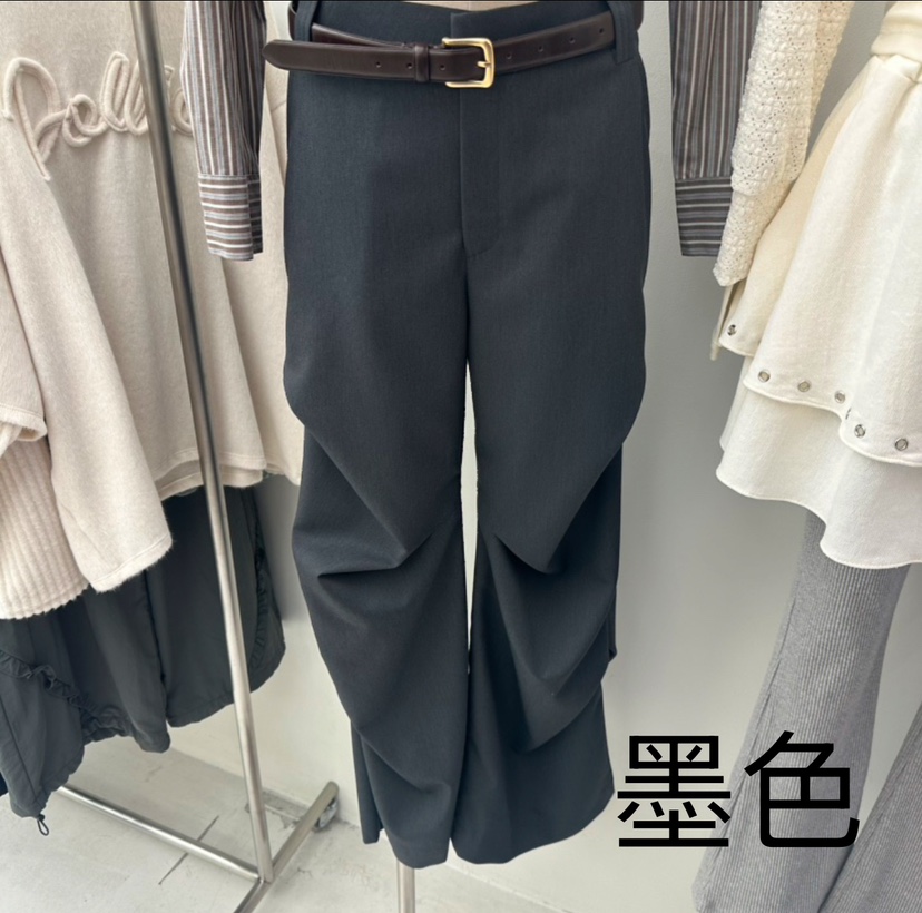 CHAV東大門代購女士新品真品時尚休閑24秋冬休閑褲不含腰帶春款CHAV休閑褲