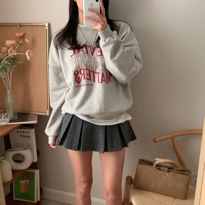 HELLO JINI直郵韓國代購女裝新品休閑職業時尚真品人氣衛衣HELLO JINI衛衣