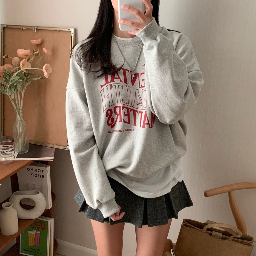 HELLO JINI直郵韓國代購女裝新品休閑職業時尚真品人氣衛衣HELLO JINI衛衣