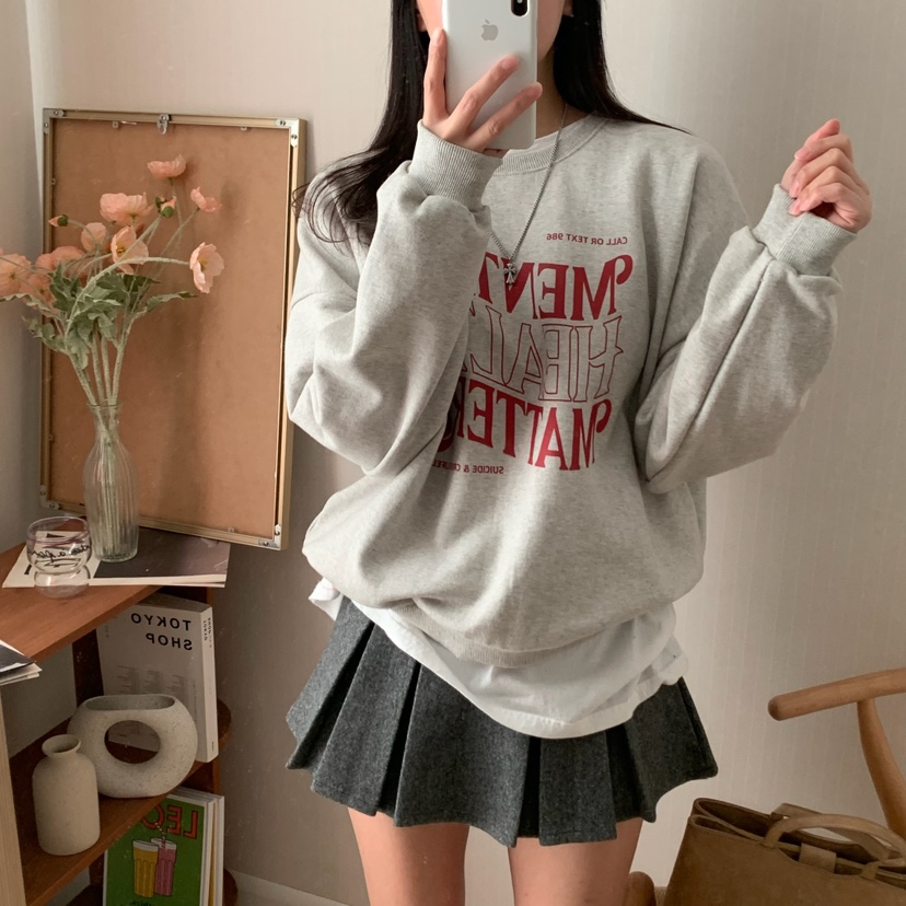 HELLO JINI直郵韓國代購女裝新品休閑職業時尚真品人氣衛衣HELLO JINI衛衣