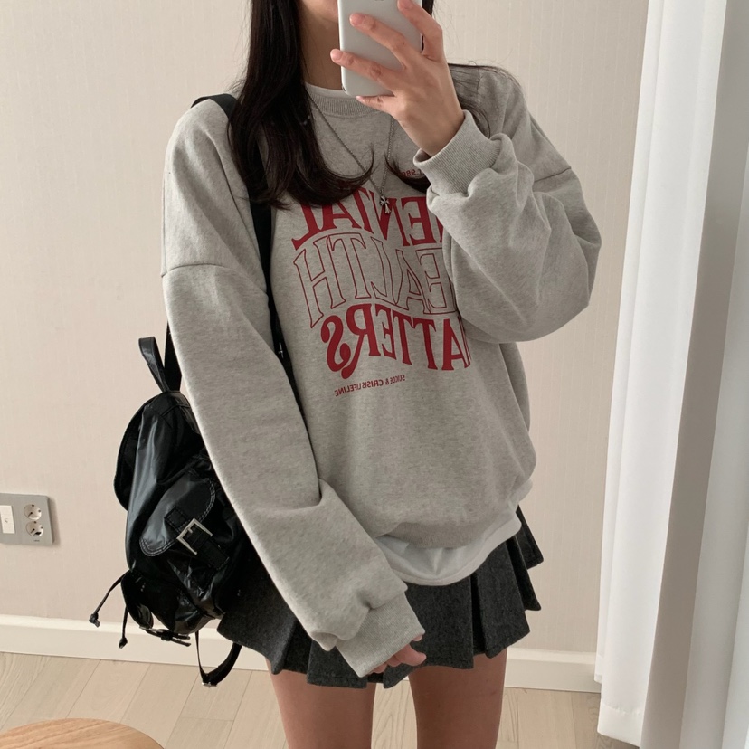 HELLO JINI直郵韓國代購女裝新品休閑職業時尚真品人氣衛衣HELLO JINI衛衣