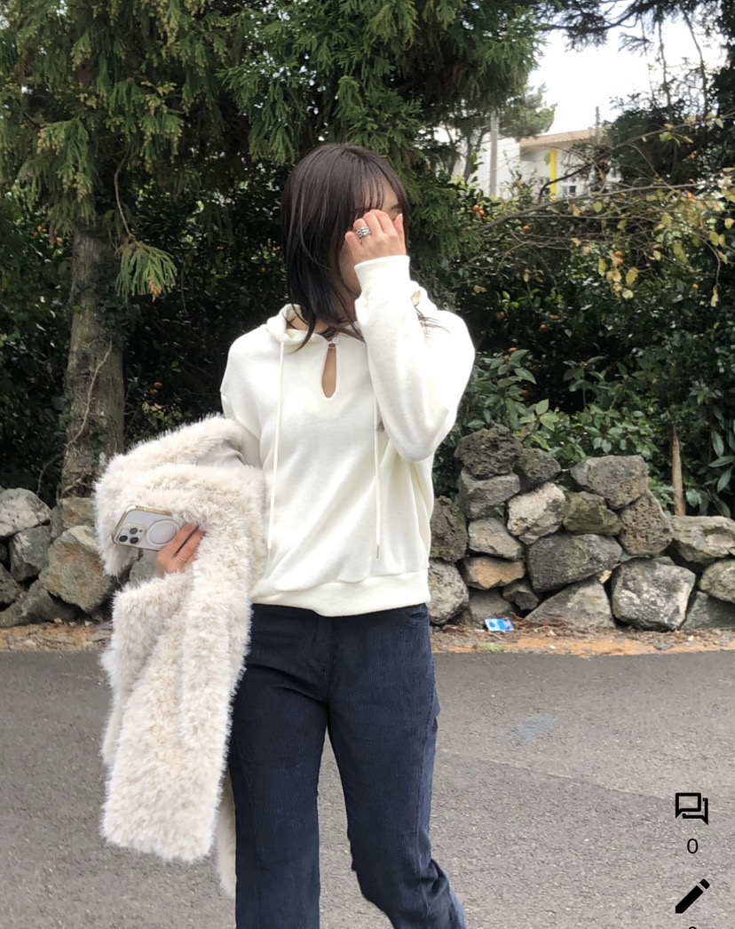 EOMPIT韓國直郵東大門實拍女裝新款時尚人氣真品24秋冬針織衫EOMPIT針織衫