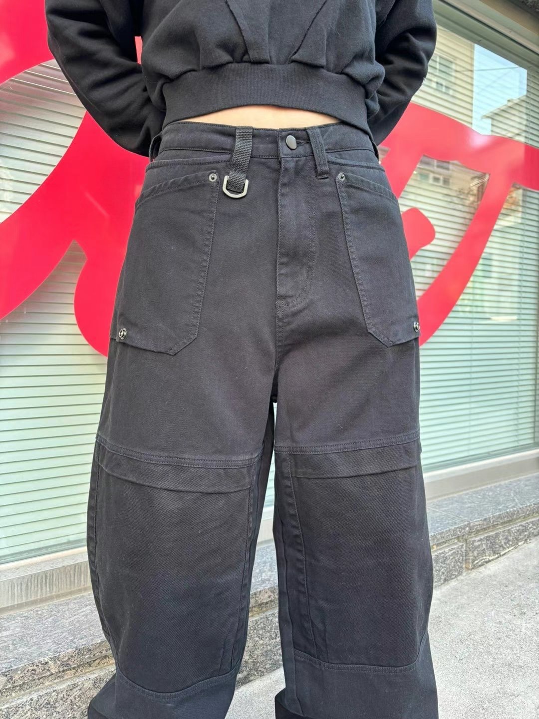 OOT韓國代購女裝新款24秋冬熱賣職業時尚真品推薦休閑休閑褲OOT休閑褲