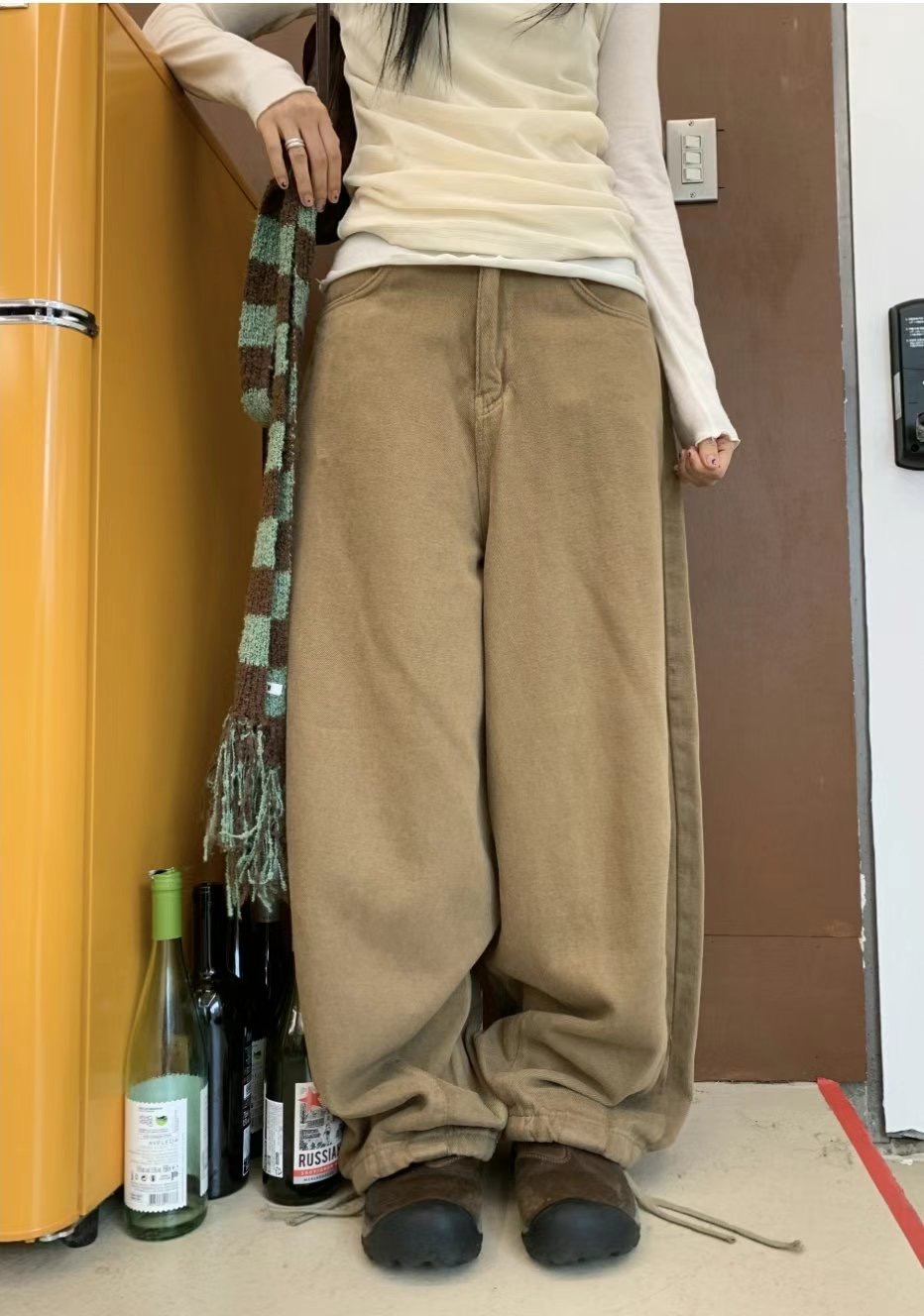OOT東大門實拍女裝新款休閑真品熱賣職業時尚24秋冬人氣休閑褲OOT休閑褲