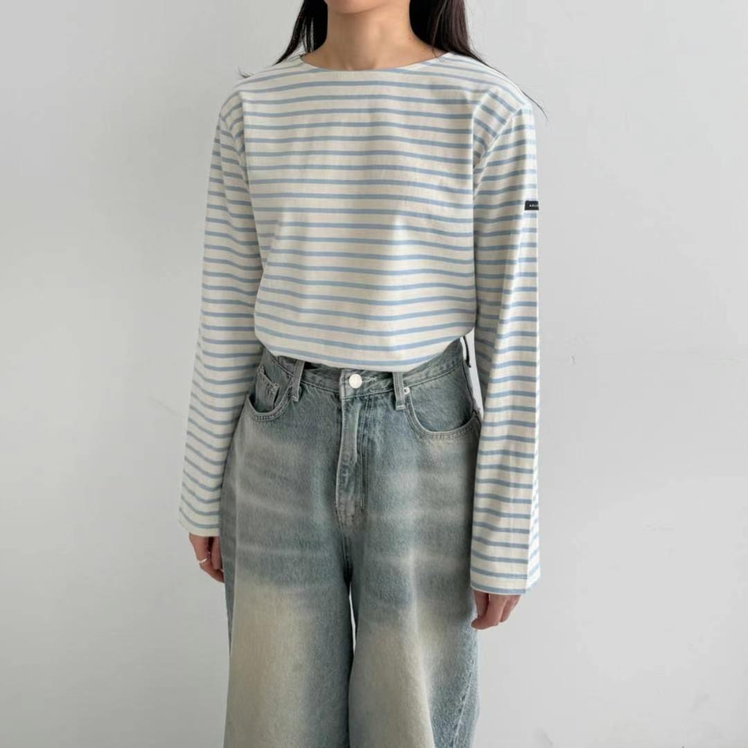 ABLE CO東大門代購女裝新品熱賣24秋冬時尚推薦真品長袖T恤ABLE CO長袖T恤