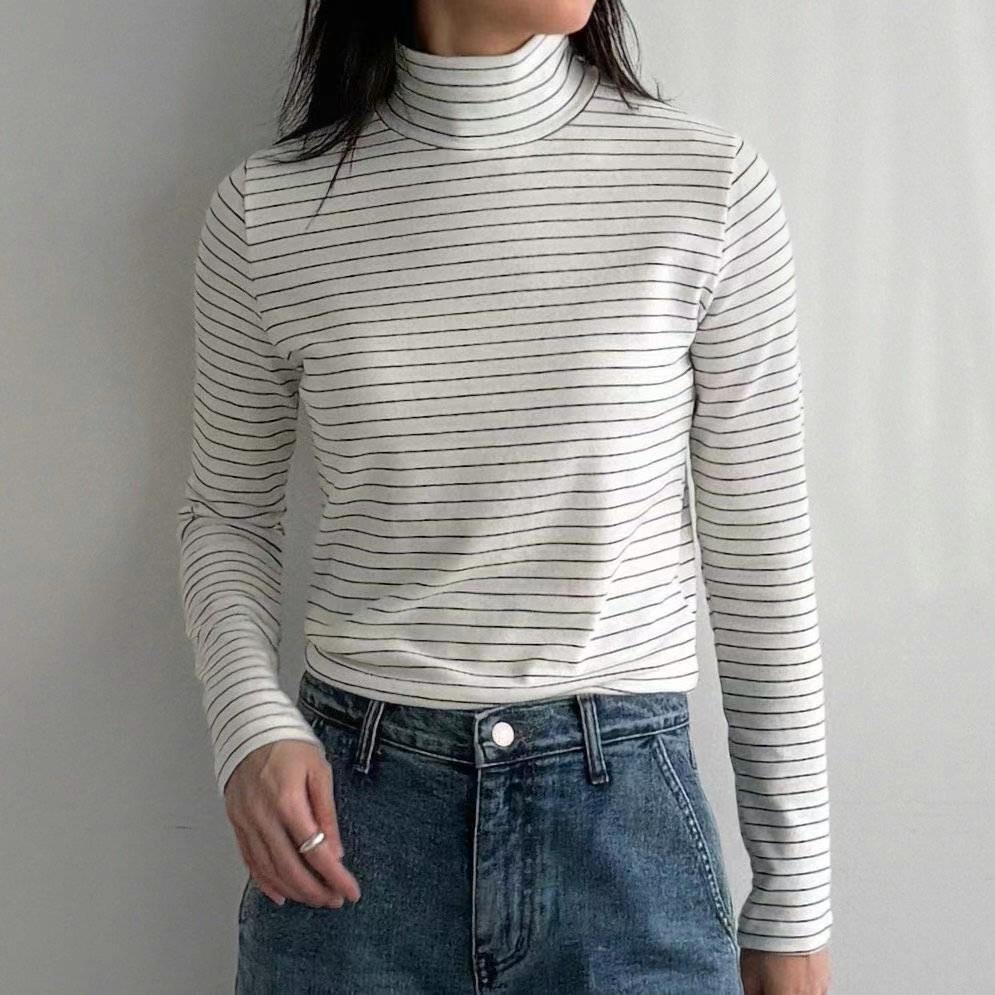 ABLE CO東大門代購女裝新品職業24秋冬推薦熱賣休閑長袖T恤ABLE CO長袖T恤