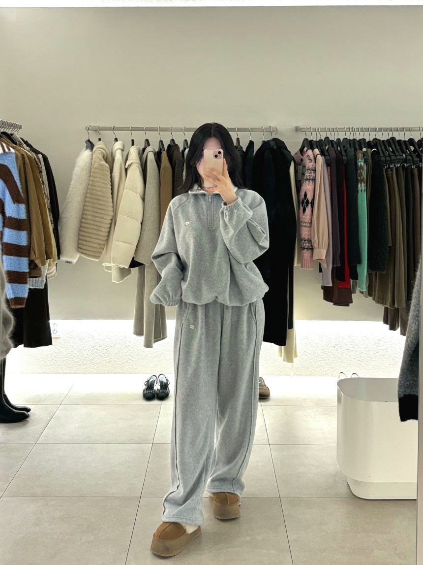 EOMPIT東大門代購女裝新款24秋冬人氣休閑職業真品套裝羊毛EOMPIT套裝