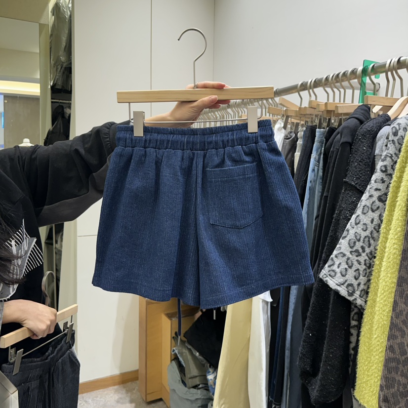 Reiz韓國代購女裝新品24秋冬推薦人氣休閑職業真品短褲春款REIZ短褲