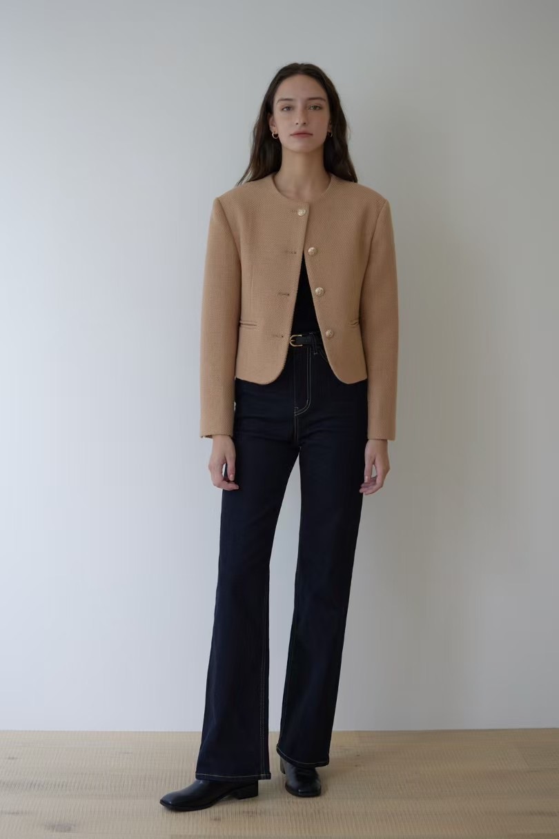 ANDYOUBROWN-OT直郵韓國代購女裝新品真品人氣時尚24秋冬牛仔褲ANDYOUBROWN-OT牛仔褲
