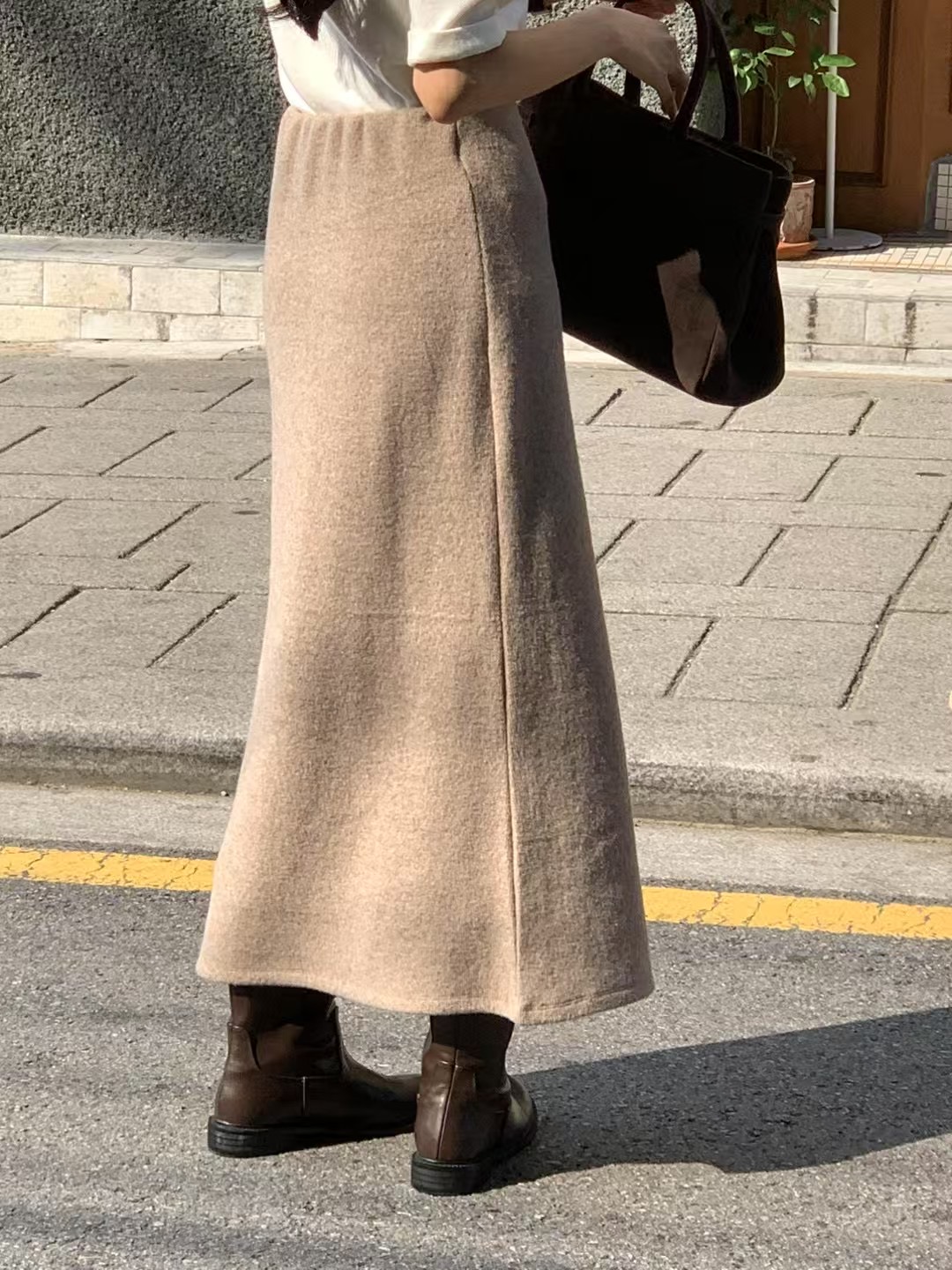 ANDYOUBROWN-OT韓國直郵東大門實拍女裝新品熱賣休閑人氣長裙ANDYOUBROWN-OT長裙