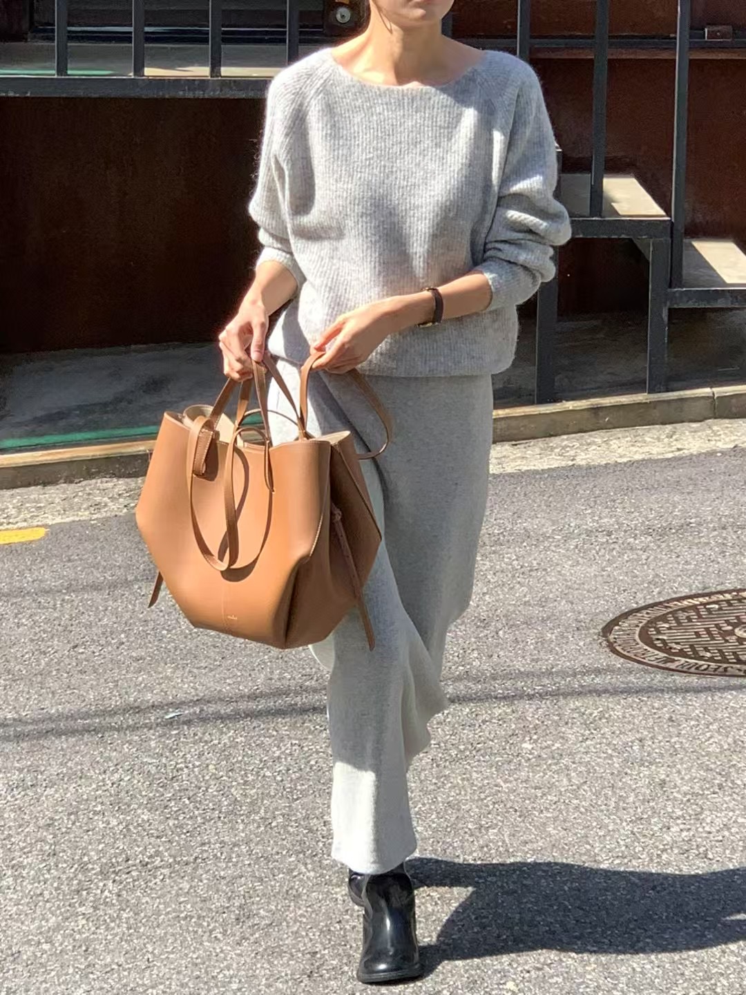 ANDYOUBROWN-OT韓國直郵東大門實拍女裝新品熱賣休閑人氣長裙ANDYOUBROWN-OT長裙圖色1