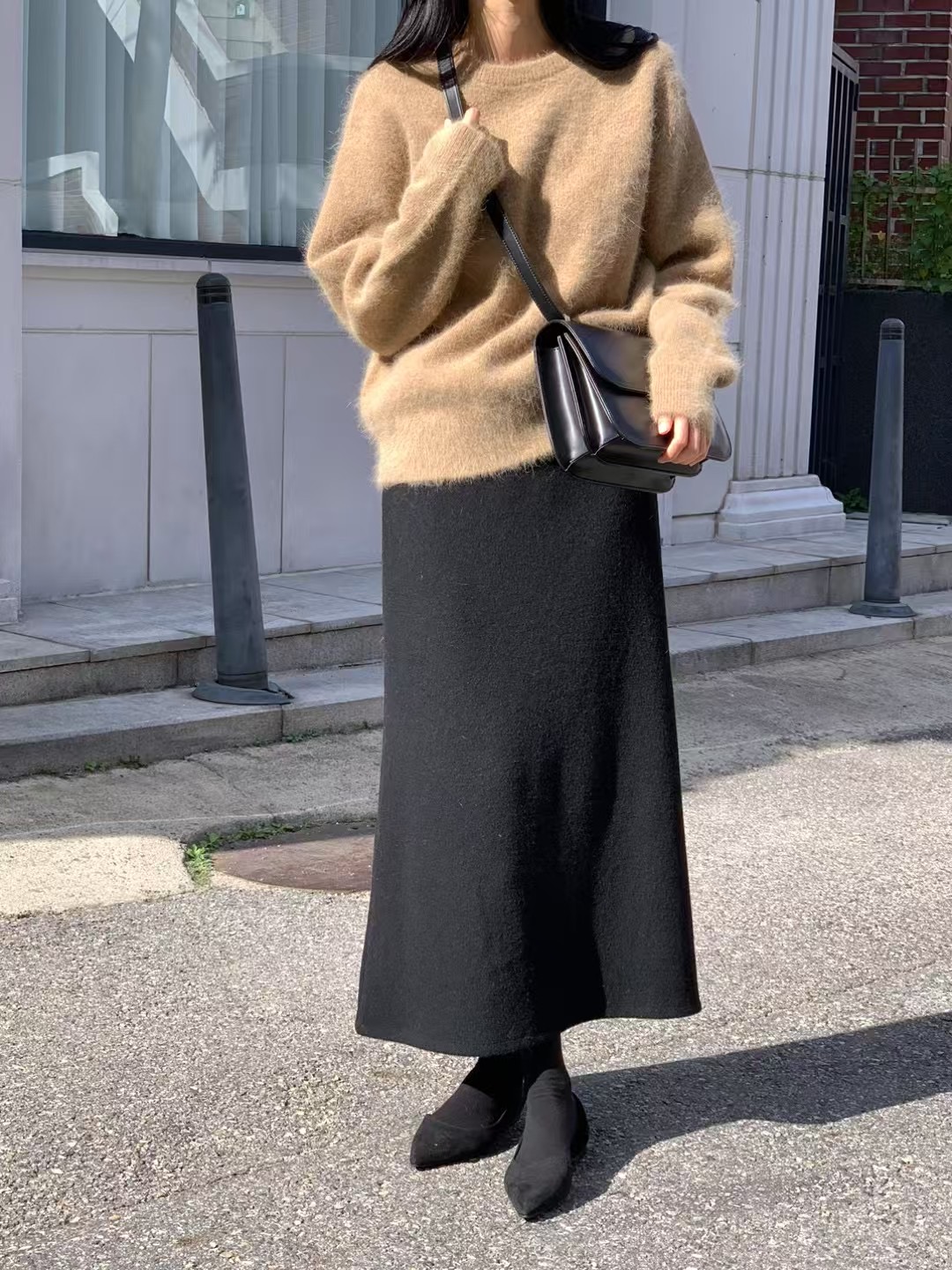 ANDYOUBROWN-OT韓國直郵東大門實拍女裝新品熱賣休閑人氣長裙ANDYOUBROWN-OT長裙圖色3