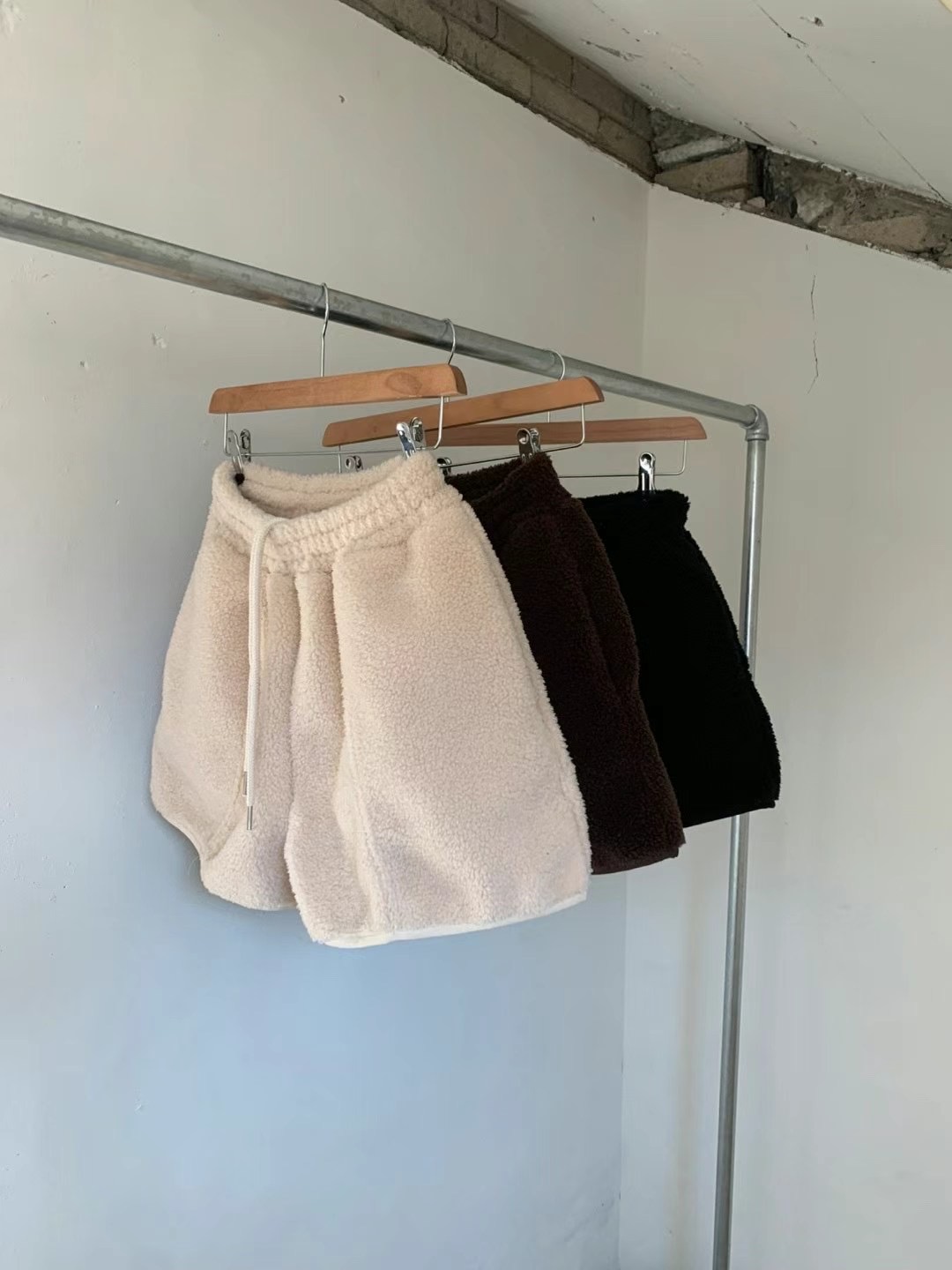 UNLESS韓國直郵東大門代購女裝新品熱賣時尚24秋冬休閑短褲UNLESS短褲圖色2左二色