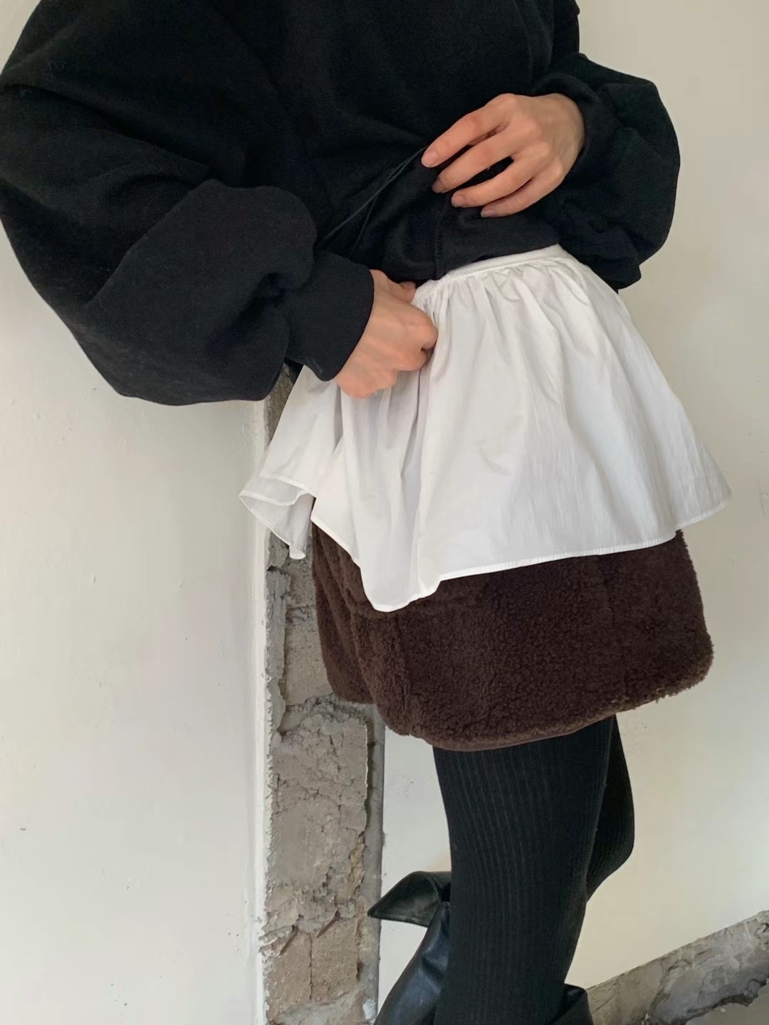 UNLESS直郵韓國代購女裝新款職業休閑推薦24秋冬人氣熱賣衛衣UNLESS衛衣