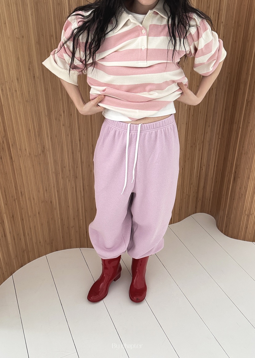BY CHAPTER東大門直郵女裝新品職業推薦25春夏真品時尚休閑褲Chapter休閑褲