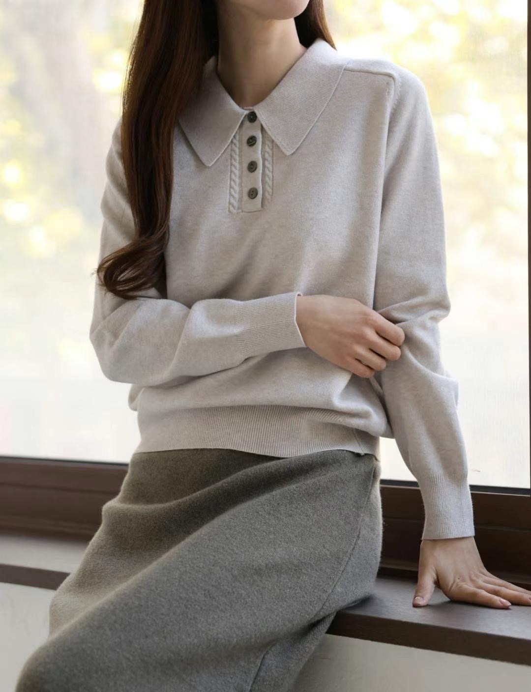 MU 뮤-T東大門實拍女裝新品人氣推薦熱賣時尚休閑25春夏針織衫MU 뮤-T針織衫