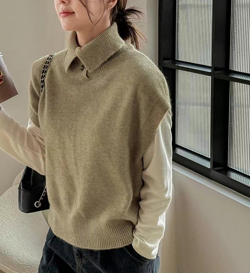 MU 뮤-T韓國直郵女士新款職業時尚真品25春夏熱賣吊帶背心MU 뮤-T吊帶/背心圖色1