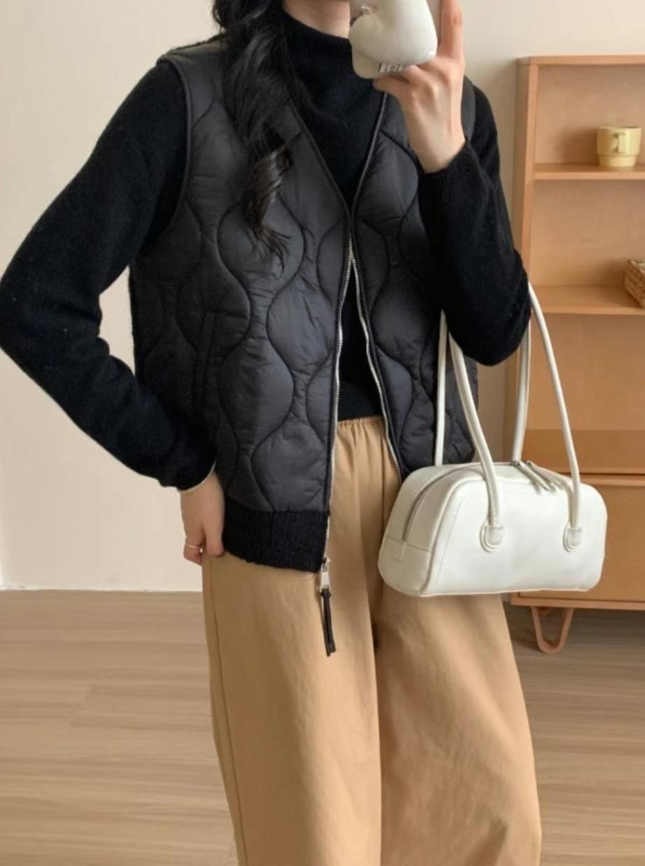 MU 뮤-T東大門代購女裝新品熱賣25春夏人氣職業真品時尚馬甲MU 뮤-T馬甲