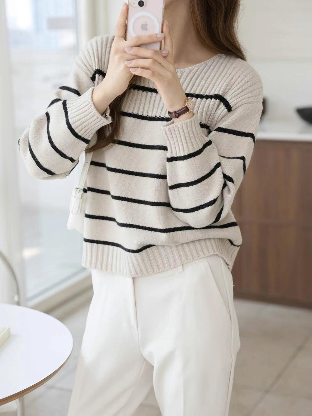 MU 뮤-T東大門實拍女裝新品人氣推薦職業25春夏熱賣針織衫MU 뮤-T針織衫