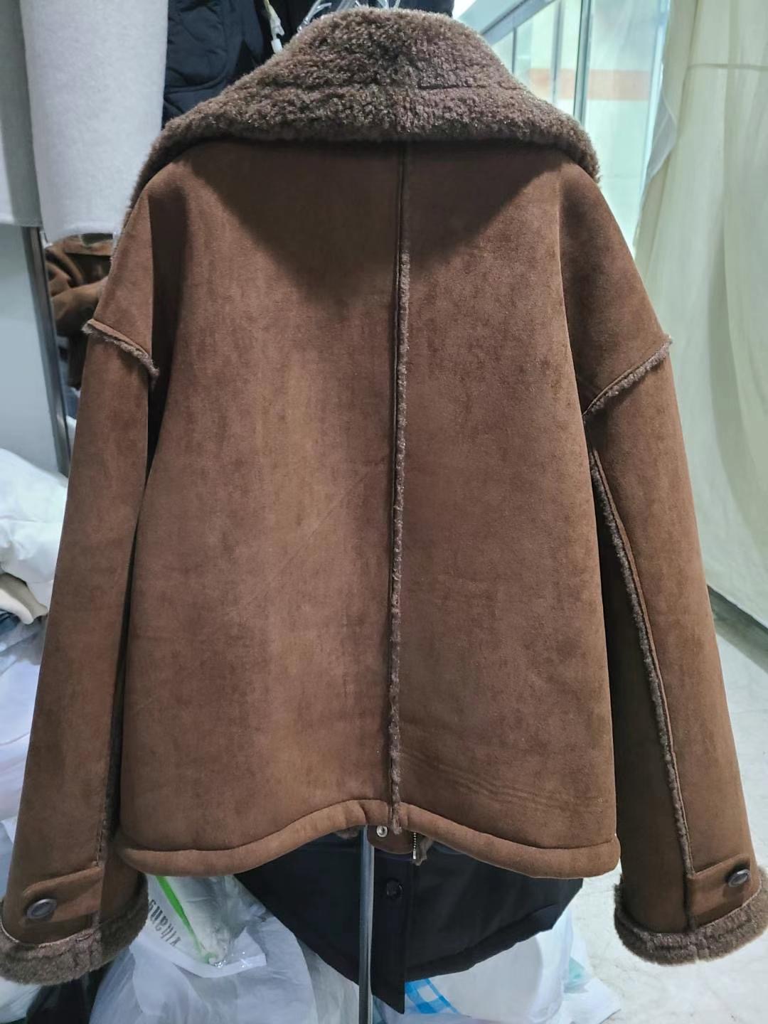 MU 뮤-T韓國代購女裝新品休閑真品25春夏人氣推薦短款大衣MU 뮤-T短款大衣
