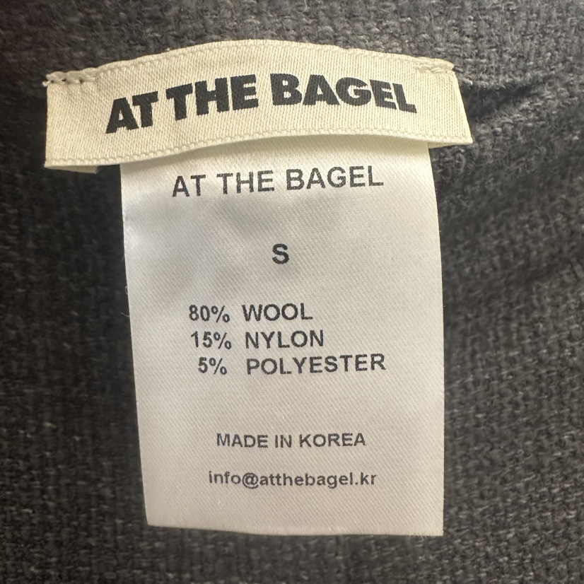 AT THE BAGEL東大門實拍女士新品25春夏休閑褲含腰繩春款AT THE BAGEL休閑褲