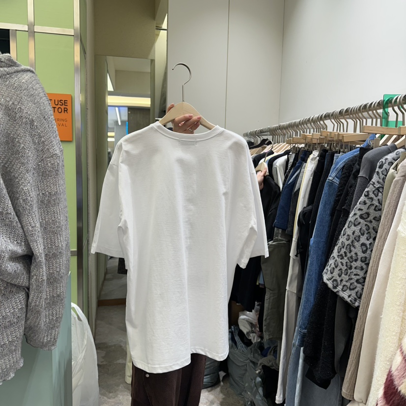 REIZ韓國直郵東大門代購女裝新品熱賣25春夏25春季時尚T恤春款REIZT恤