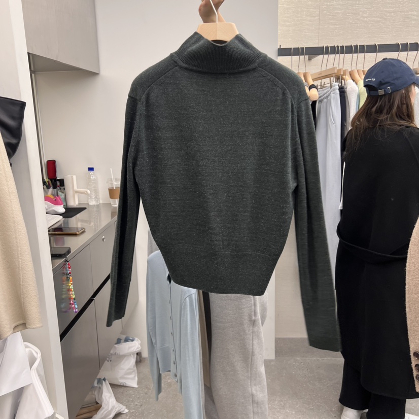AND THE韓國直郵女裝新款時尚25春季25春夏熱賣針織衫春款AND THE針織衫