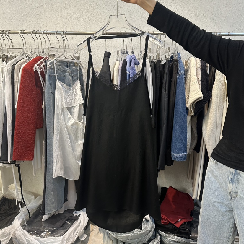PLOVER韓國直郵東大門實拍女裝新品真品人氣連衣裙春款蕾絲PLO_VER連衣裙圖色2