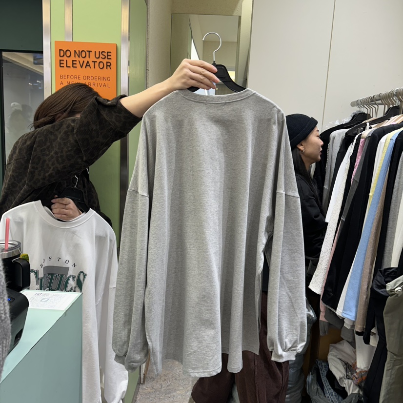 REIZ韓國直郵女裝新款熱賣時尚休閑25春夏推薦25春季衛衣春款REIZ衛衣