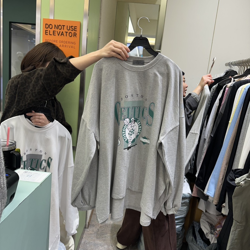REIZ韓國直郵女裝新款熱賣時尚休閑25春夏推薦25春季衛衣春款REIZ衛衣圖色2