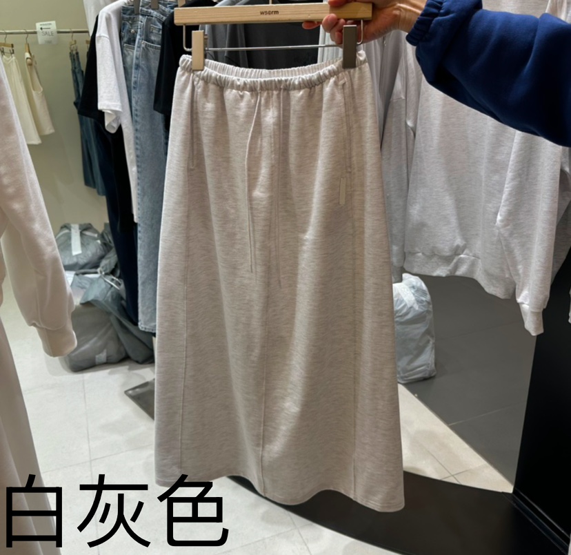 WASHINGROOM韓國直郵東大門實拍女裝新品25春夏休閑長裙春款ARTISANAL長裙圖色2