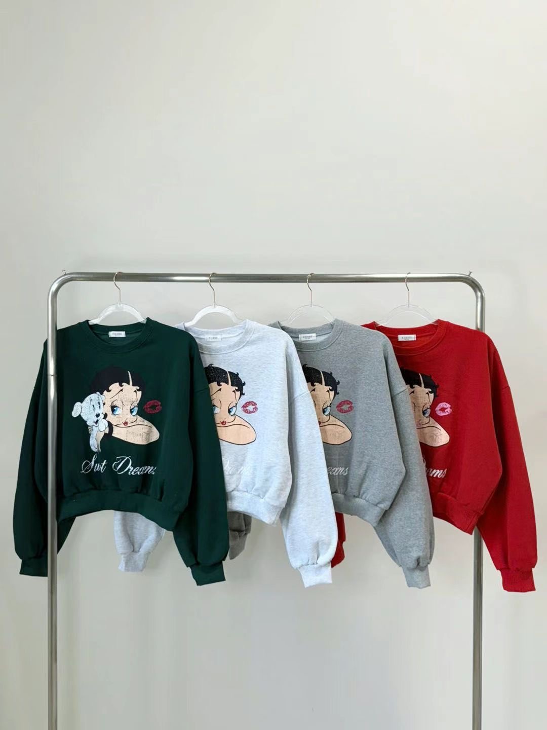 BCLOTHES-비클로스-T韓國直郵東大門實拍女裝新品真品衛衣BCLOTHES衛衣圖色1左一色