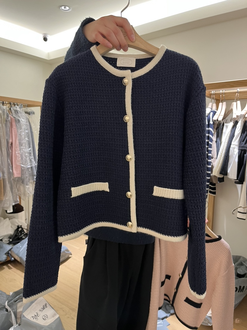 TIZZI韓國直郵女士新品推薦真品休閑熱賣時尚25春夏夾克花呢TIZZI夾克圖色2