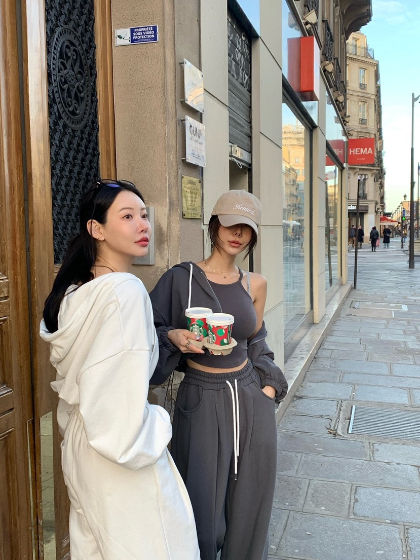 REVE CITE-L東大門代購女裝新品推薦25春夏休閑時尚吊帶背心REVE CITE吊帶/背心