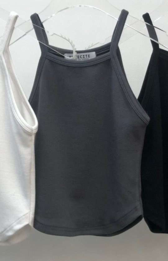 REVE CITE-L東大門代購女裝新品推薦25春夏休閑時尚吊帶背心REVE CITE吊帶/背心圖色2