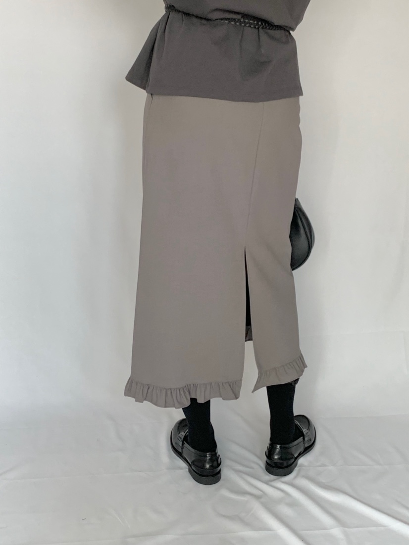 BEFORE SUNRISE東大門實拍女裝新品休閑時尚職業熱賣推薦長裙BEFORE SUNRISE長裙