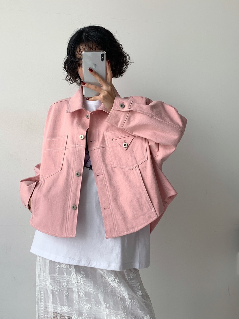 ANGLOG BEIGE東大門實拍女裝新品25春夏真品時尚職業熱賣夾克ANGLOG BEIGE夾克