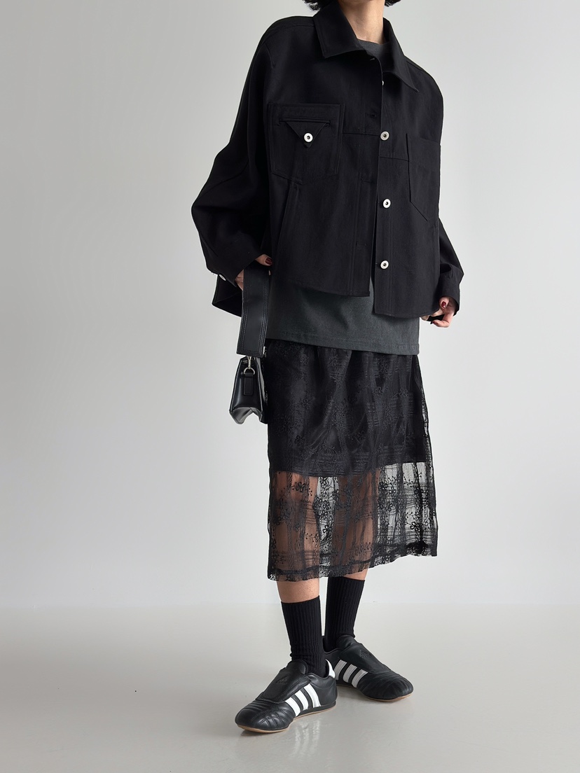 ANGLOG BEIGE東大門實拍女裝新品25春夏真品時尚職業熱賣夾克ANGLOG BEIGE夾克